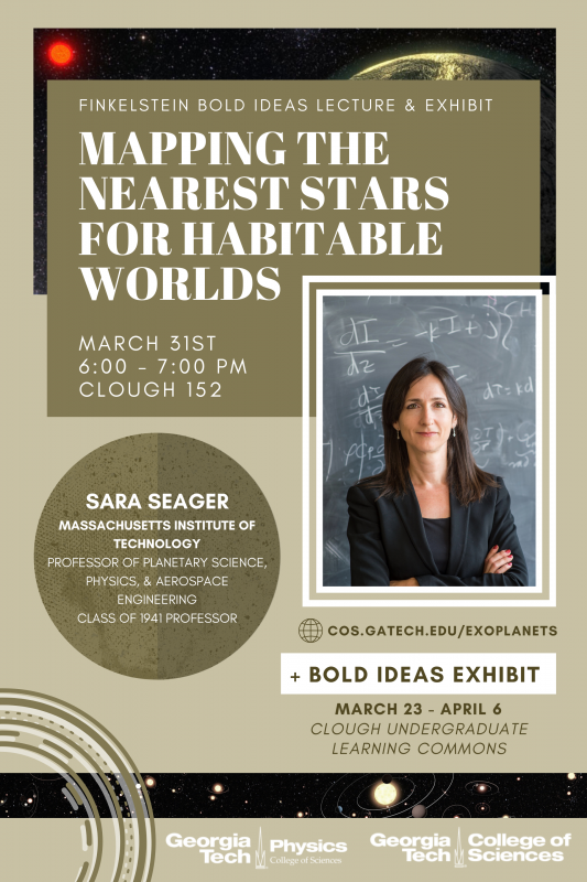 Sara Seager Bold Ideas Lecture 