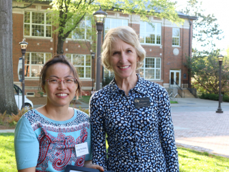 Faculty Mentor Awardee Sung Ha Kang.