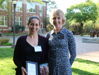 Outstanding Junior Research Faculty Awardee Gina Lewin.