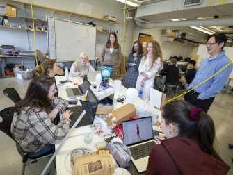 VentureLab initiative receives gift from Frank & Eileen founder and alumna Audrey McLoghlin.