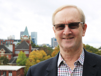 Nathan Meehan (Phys '75), a member of the College of Sciences Advisory Board and president of CMG Petroleum Consulting Ltd.