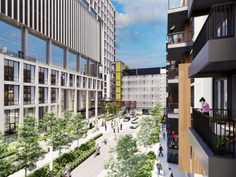 Science Square: Courtyard View