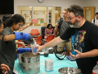 SWIP Members at an Ice Cream Social